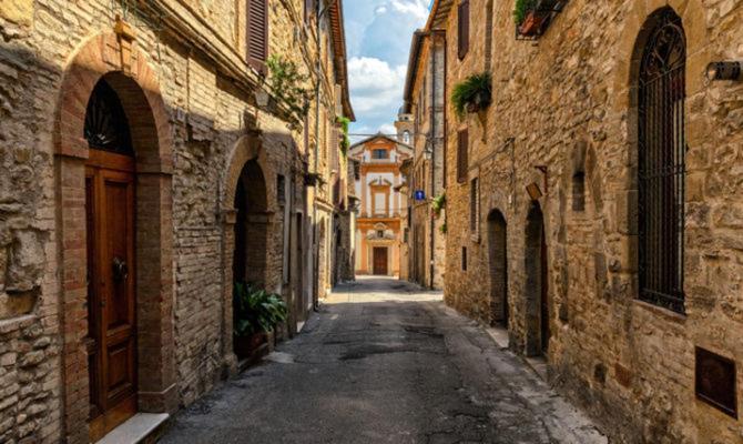 Alloggio Flaminia con parcheggio di proprietà! Bevagna Extérieur photo